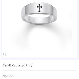 James Avery Small Crosslet Ring | Sterling Silver